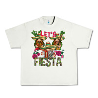 Pistachio Let's Fiesta with gnomes Urban Heavy Tee - NancyCooperArtShop