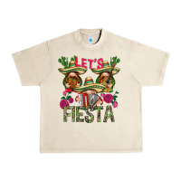 Sandshell Let's Fiesta with gnomes Urban Heavy Tee - NancyCooperArtShop