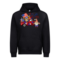 Black american gnomies truck Urban Hoodie - BarkalooDesign