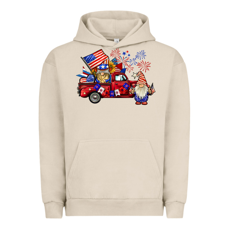 American Gnomies Truck Urban Hoodie by BarkalooDesign | Teevron