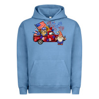 Pigment Pebble Blue american gnomies truck Urban Hoodie - BarkalooDesign
