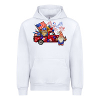 White american gnomies truck Urban Hoodie - BarkalooDesign