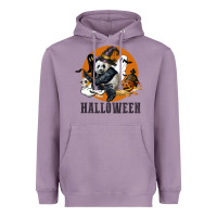 Lavender hallowen panda Heavyweight Hoodie - LillyAllenDesigns