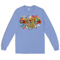 Colony Blue cinco de mayo cafeteria lady Long Sleeve Tee - CowGirlArtShop