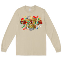 Mushroom cinco de mayo cafeteria lady Long Sleeve Tee - CowGirlArtShop