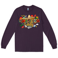 Plum cinco de mayo cafeteria lady Long Sleeve Tee - CowGirlArtShop