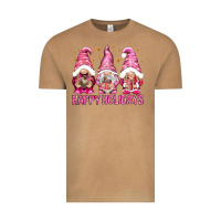 Vintage Camel Happy holidays with gnomes Vintage Tee - NancyCooperArtShop
