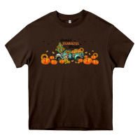 Chocolate Brown grateful thankful blessed Heavy Core Tee - JahusDesignShop