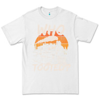 White Who Tooted Funny Train Lovers And Railroad Retro Vintage Premium Tee - tuanDangUi