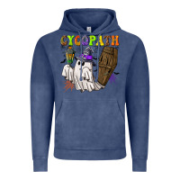 Vintage Denim Cycopath Vintage Hoodie - NancyCooperArtShop