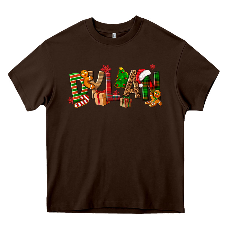 Personalized Christmas Themed Heavy Core Tee by NancyCooperArtShop | Teevron