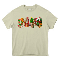 Mossy Personalized Christmas Themed Heavy Core Tee - NancyCooperArtShop