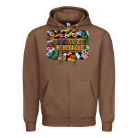 Chestnut hispanic heritage flags Zipper Hoodie - BundleAndBundleShop