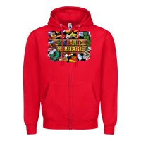 Red hispanic heritage flags Zipper Hoodie - BundleAndBundleShop