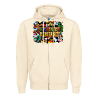 Sandshell hispanic heritage flags Zipper Hoodie - BundleAndBundleShop