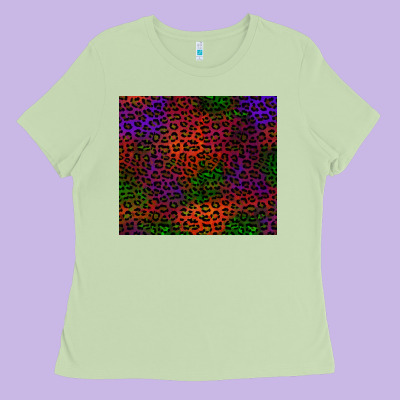 Halloween Leopard Ladies Tee Designed By Bundleandbundleshop