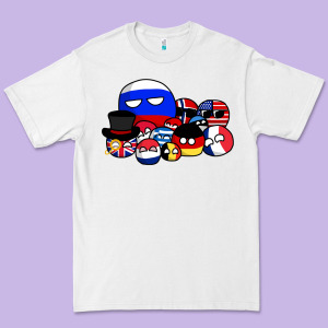 Countryballs Pullover Premium Tee Designed By Tuandangui