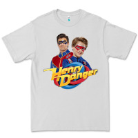 Dove Grey henry danger and captain man Premium Tee - tuanDangUi