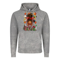 Cloud Rock santas favorite principal afro messy bun Vintage Hoodie - texasbilliewilder