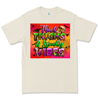 Bone thick thighs and spooky vibes tumbler Premium Tee - BundleAndBundleShop
