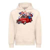 Sandshell american truck 4th of july Urban Hoodie - BarkalooDesign