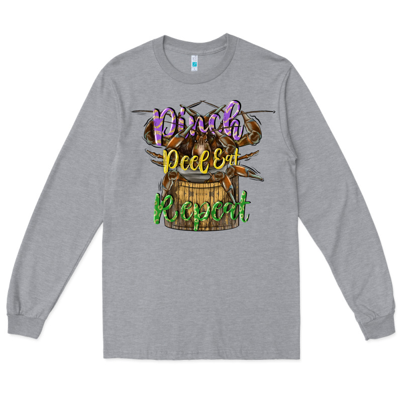 Pinch Peel Eat Repeat Long Sleeve Tee by CowGirlArtShop | Teevron