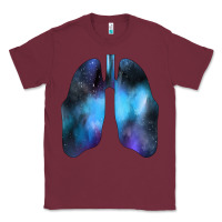 Burgundy white lungs Classic Tee - Bettercallsaul