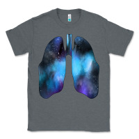 Charcoal Heather white lungs Classic Tee - Bettercallsaul