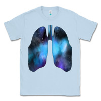 Dusty Blue white lungs Classic Tee - Bettercallsaul