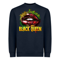 Navy Future black queen Heavyweight Sweatshirt - FaDigitalArtStudio