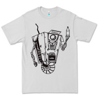 Dove Grey b&w claptrap   borderlands Premium Tee - tuanDangUi