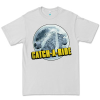 Dove Grey catch a ride to the moon and back Premium Tee - tuanDangUi