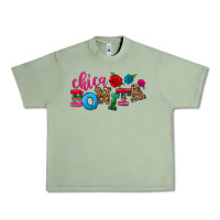 Oil Green Chica bonita Urban Heavy Tee - NancyCooperArtShop