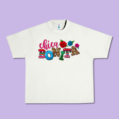 Chica Bonita Urban Heavy Tee Designed By Nancycooperartshop
