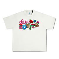Pistachio Chica bonita Urban Heavy Tee - NancyCooperArtShop