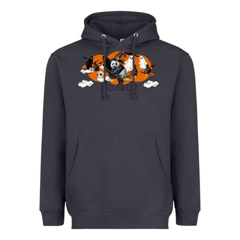 Hallowen Panda Heavyweight Hoodie by LillyAllenDesigns | Teevron