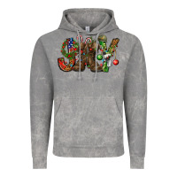 Cloud Rock Army Christmas Joy Vintage Hoodie - NancyCooperArtShop