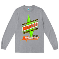 Heather Grey water is for toilets   drink brawndo Long Sleeve Tee - tuanDangUi