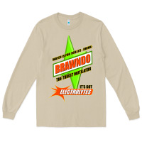 Mushroom water is for toilets   drink brawndo Long Sleeve Tee - tuanDangUi