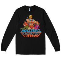Black he man white color 1 Long Sleeve Tee - tuanDangUi