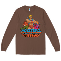 Chestnut he man white color 1 Long Sleeve Tee - tuanDangUi