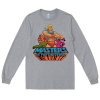 Heather Grey he man white color 1 Long Sleeve Tee - tuanDangUi
