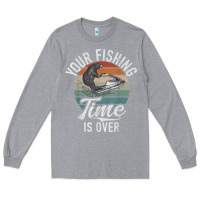 Heather Grey jet ski driver bear funny saying water sports jet ski t shirt Long Sleeve Tee - tuanDangUi