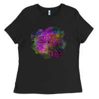 Black halloween spider web for patches Ladies Tee - BundleAndBundleShop
