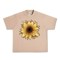 Burro watercolor sunflower Urban Heavy Tee - JahusDesignShop
