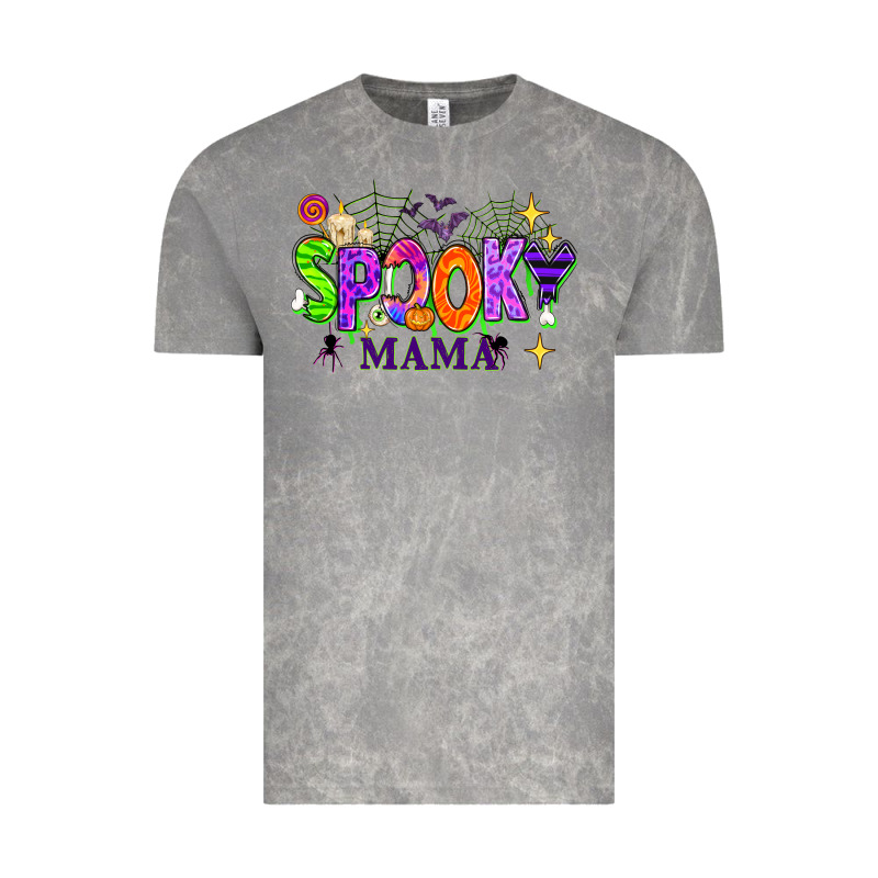 Halloween Spooky Mama Vintage Tee by texasbilliewilder | Teevron