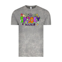 Cloud Rock Halloween Spooky Mama Vintage Tee - texasbilliewilder