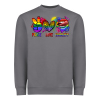 Storm Peace love equality Heavyweight Sweatshirt - FaDigitalArtStudio