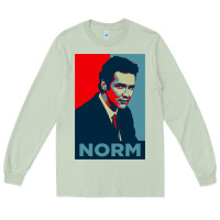 Matcha Norm macdonald political poster Long Sleeve Tee - tuanDangUi