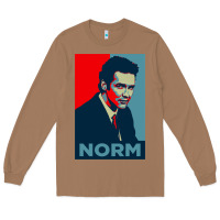Toasted Coconut Norm macdonald political poster Long Sleeve Tee - tuanDangUi
